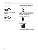 Предварительный просмотр 160 страницы Miele DGC 6660 MK Operating And Installation Instructions