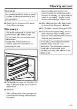 Preview for 153 page of Miele DGC 6660 Operating And Installation Instructions