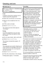 Preview for 154 page of Miele DGC 6660 Operating And Installation Instructions