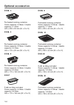 Preview for 164 page of Miele DGC 6660 Operating And Installation Instructions