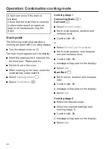 Preview for 44 page of Miele DGC 6705-1 Operating And Installation Instructions