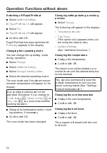 Preview for 56 page of Miele DGC 6705-1 Operating And Installation Instructions