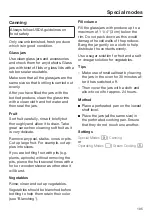 Preview for 105 page of Miele DGC 6705-1 Operating And Installation Instructions