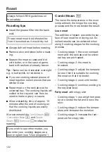 Preview for 122 page of Miele DGC 6705-1 Operating And Installation Instructions