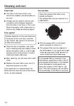 Preview for 152 page of Miele DGC 6705-1 Operating And Installation Instructions