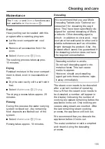 Preview for 155 page of Miele DGC 6705-1 Operating And Installation Instructions