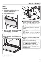 Preview for 157 page of Miele DGC 6705-1 Operating And Installation Instructions