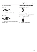 Preview for 167 page of Miele DGC 6705-1 Operating And Installation Instructions