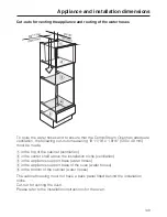 Предварительный просмотр 149 страницы Miele DGC 6705 Operating And Installation Instructions