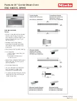 Предварительный просмотр 2 страницы Miele DGC 6800 XL BRWS Manual