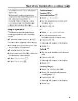 Preview for 43 page of Miele DGC 6805 Operating And Installation Instructions