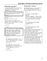 Preview for 51 page of Miele DGC 6805 Operating And Installation Instructions