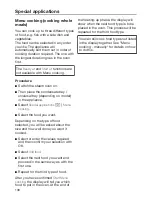 Preview for 106 page of Miele DGC 6805 Operating And Installation Instructions