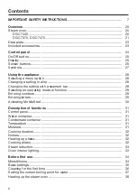 Preview for 2 page of Miele DGC 7370 Operating And Installation Instructions