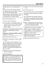 Preview for 57 page of Miele DGC 7370 Operating And Installation Instructions