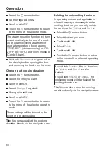 Preview for 60 page of Miele DGC 7370 Operating And Installation Instructions