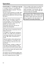 Preview for 62 page of Miele DGC 7370 Operating And Installation Instructions