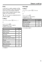 Preview for 85 page of Miele DGC 7370 Operating And Installation Instructions