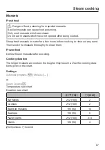 Preview for 87 page of Miele DGC 7370 Operating And Installation Instructions