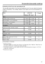 Preview for 97 page of Miele DGC 7370 Operating And Installation Instructions