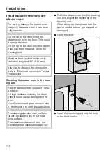 Preview for 170 page of Miele DGC 7370 Operating And Installation Instructions