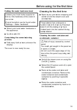 Preview for 33 page of Miele DGC 7440 X Operating And Installation Instructions