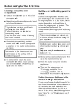 Preview for 34 page of Miele DGC 7440 X Operating And Installation Instructions