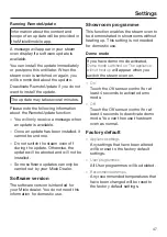 Preview for 47 page of Miele DGC 7440 X Operating And Installation Instructions