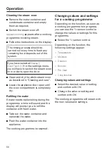 Preview for 56 page of Miele DGC 7440 X Operating And Installation Instructions