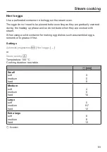 Preview for 83 page of Miele DGC 7440 X Operating And Installation Instructions