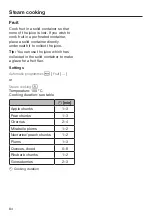 Preview for 84 page of Miele DGC 7440 X Operating And Installation Instructions