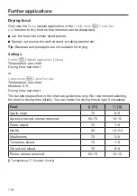 Preview for 118 page of Miele DGC 7440 X Operating And Installation Instructions