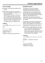 Preview for 119 page of Miele DGC 7440 X Operating And Installation Instructions