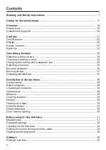 Preview for 2 page of Miele DGC 7440 Operating And Installation Instructions