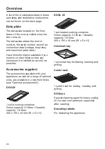 Preview for 20 page of Miele DGC 7440 Operating And Installation Instructions