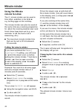 Preview for 48 page of Miele DGC 7440 Operating And Installation Instructions