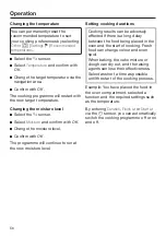 Preview for 56 page of Miele DGC 7440 Operating And Installation Instructions