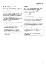 Preview for 61 page of Miele DGC 7440 Operating And Installation Instructions