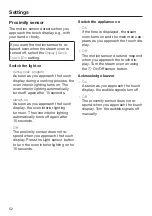 Preview for 52 page of Miele DGC 7580 Operating And Installation Instructions