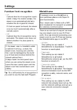 Preview for 54 page of Miele DGC 7580 Operating And Installation Instructions