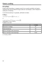 Preview for 88 page of Miele DGC 7580 Operating And Installation Instructions