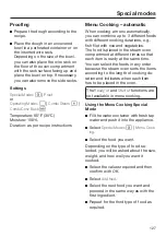 Preview for 127 page of Miele DGC 7580 Operating And Installation Instructions