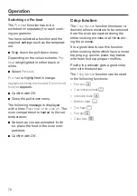 Preview for 72 page of Miele DGC 7860 X Operating And Installation Instructions