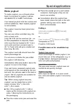 Preview for 133 page of Miele DGC 7860 X Operating And Installation Instructions