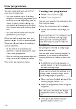 Preview for 142 page of Miele DGC 7860 X Operating And Installation Instructions