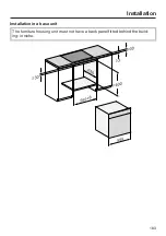 Preview for 183 page of Miele DGC 7860 X Operating And Installation Instructions