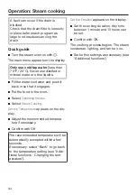 Предварительный просмотр 34 страницы Miele DGC66001X Operating And Installation Instructions