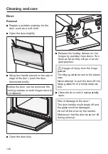 Предварительный просмотр 148 страницы Miele DGC66001X Operating And Installation Instructions