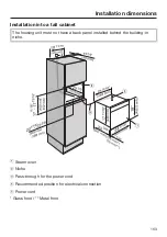 Предварительный просмотр 163 страницы Miele DGC66001X Operating And Installation Instructions