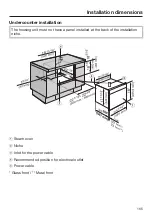 Предварительный просмотр 165 страницы Miele DGC66001X Operating And Installation Instructions